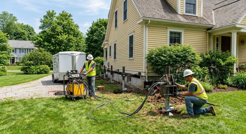 Settling Foundation Service in Columbus, OH